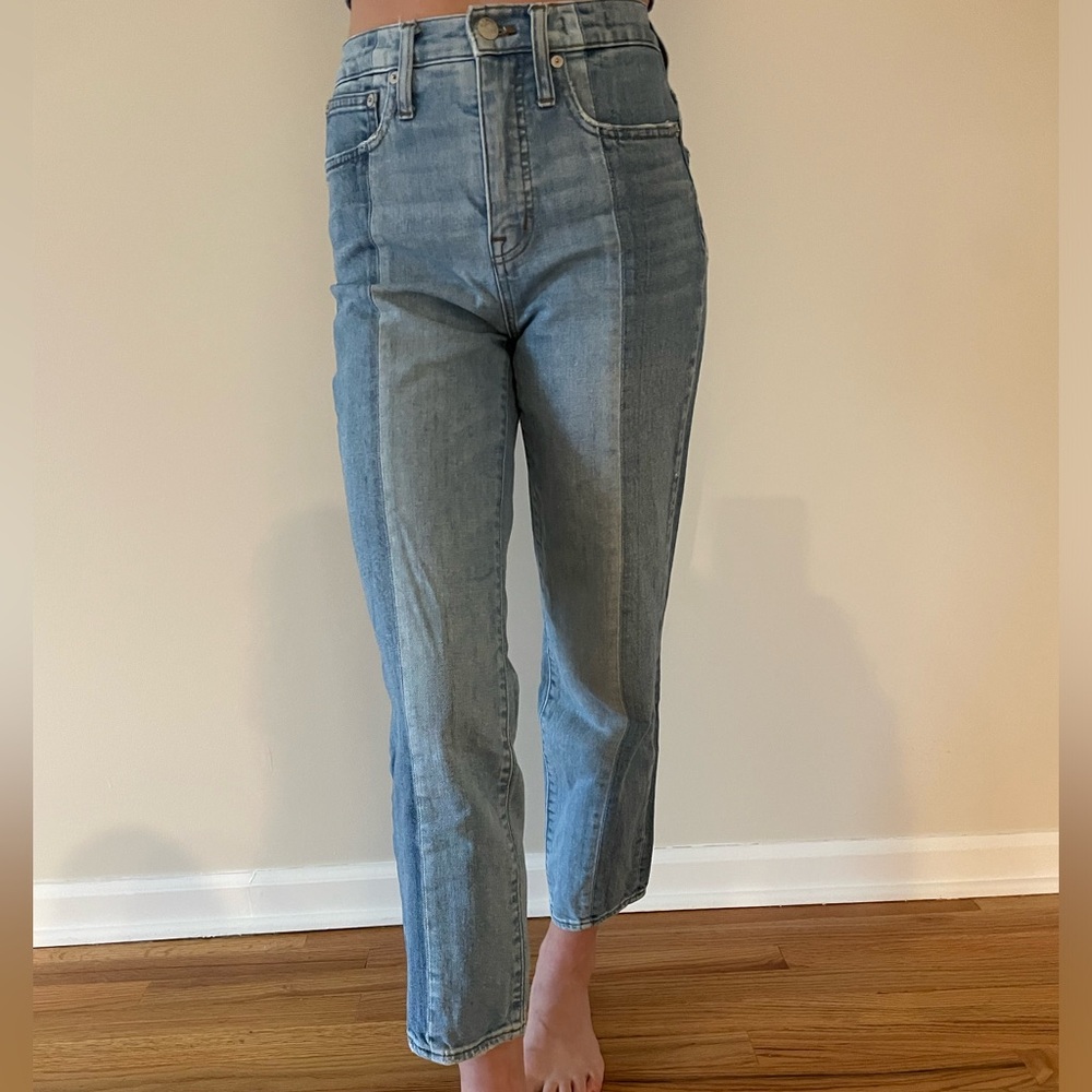 Madewell Two-tone Jeans
